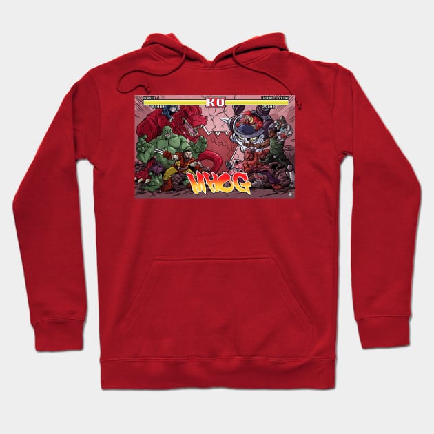 MHOG podcast battle Hoodie by MHOG podcast 